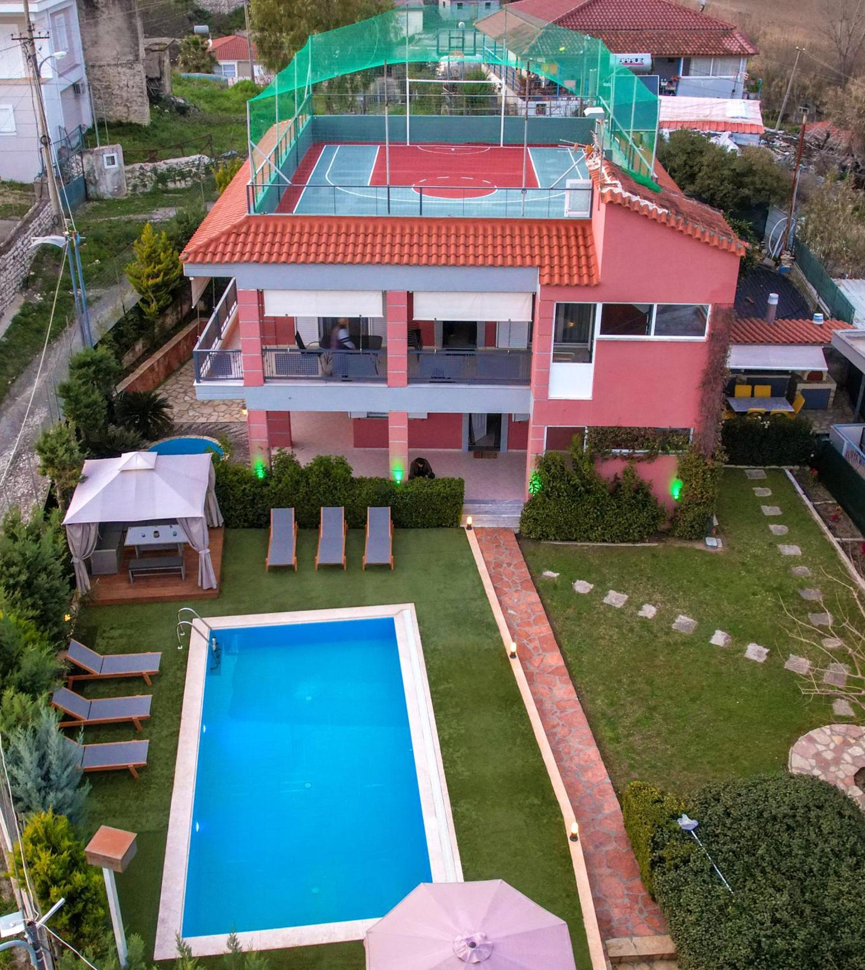 Villa Vrion Sarandë Buitenkant foto