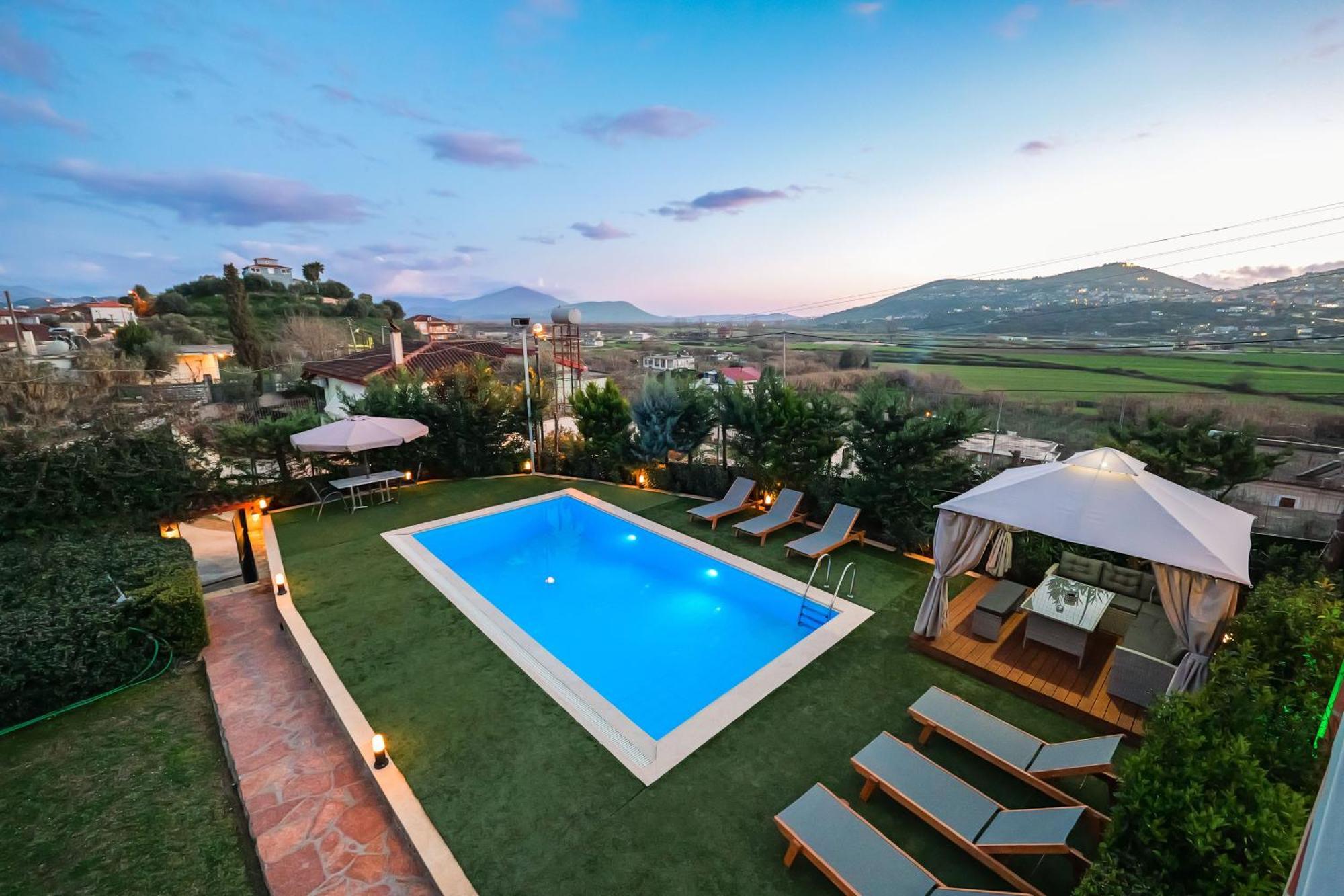 Villa Vrion Sarandë Buitenkant foto