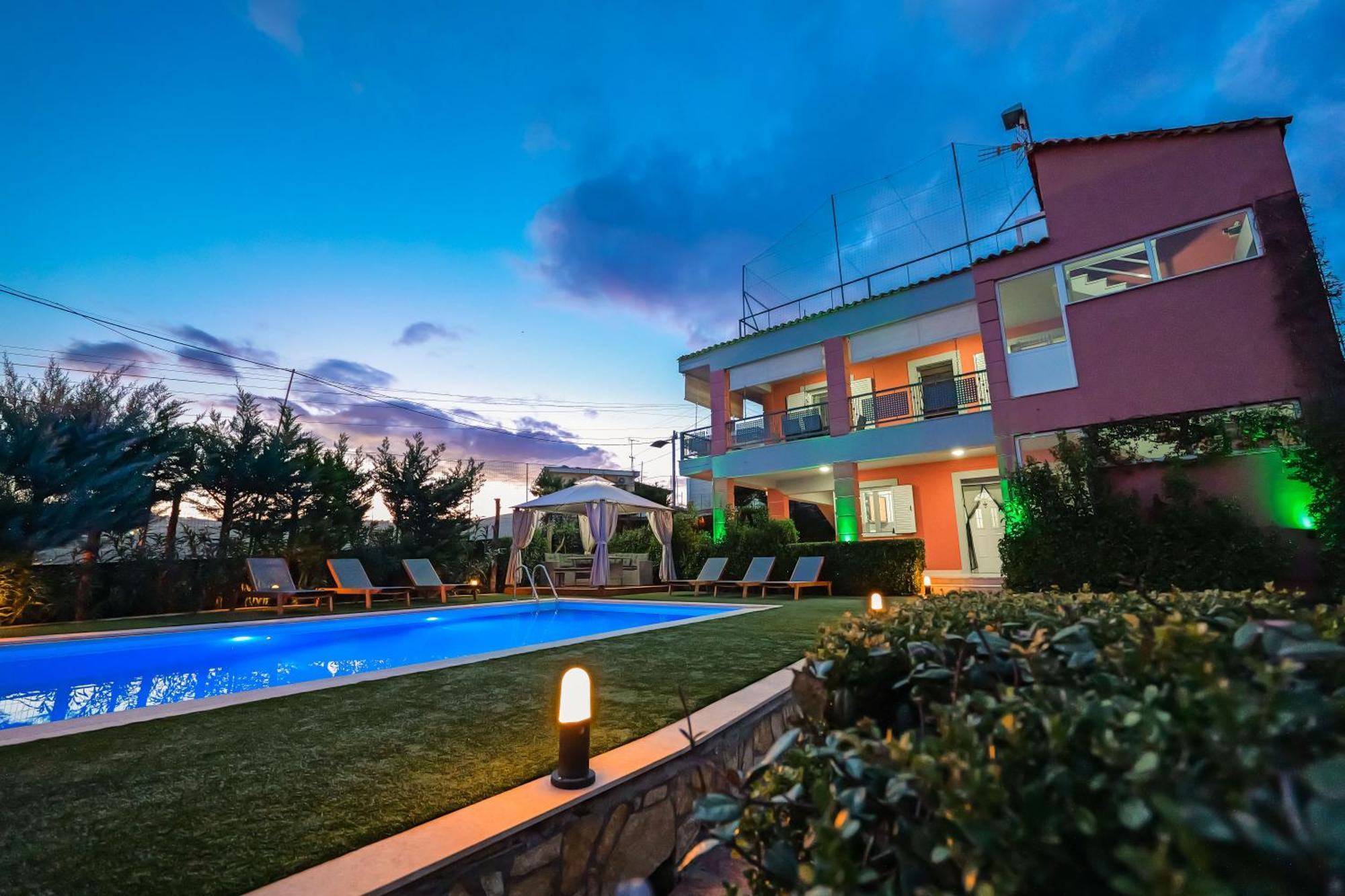 Villa Vrion Sarandë Buitenkant foto