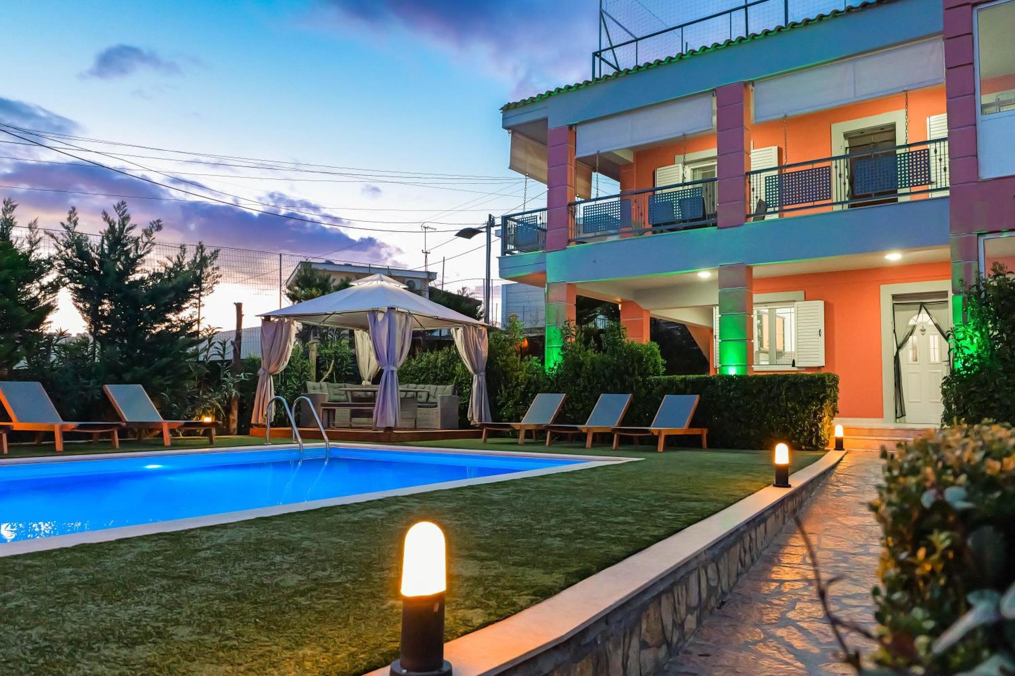 Villa Vrion Sarandë Buitenkant foto